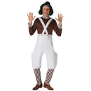 Oompa Loompa Costume Adult Jumpsuit Charlie and the Chocolate Factory