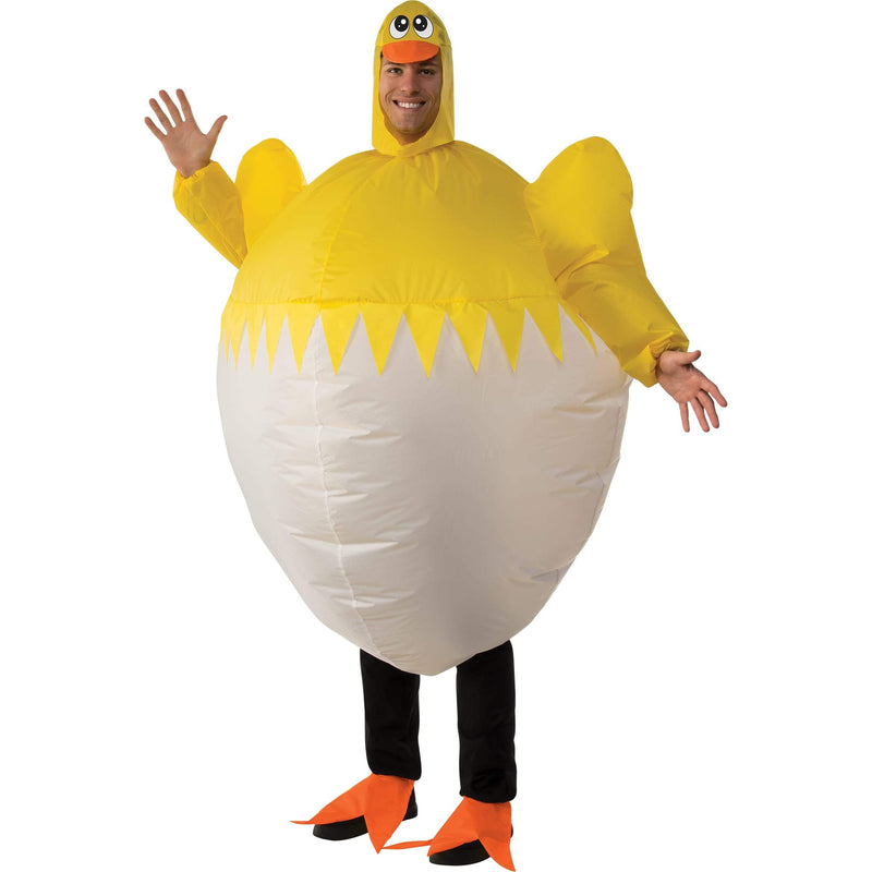 Chick Inflatable Costume Adult Unisex -1