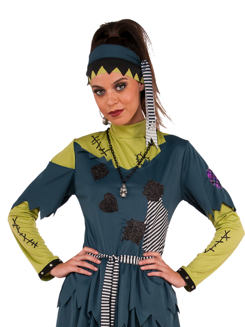 Franny Stein Costume Adult Womens Blue