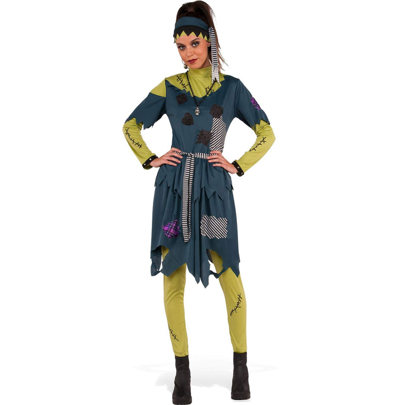 Franny Stein Costume Adult Womens Blue