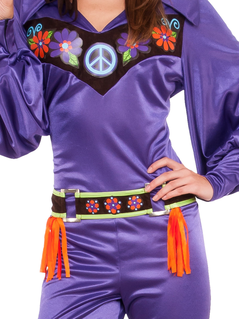 70's Babe Hippie Costume Adult Womens -3