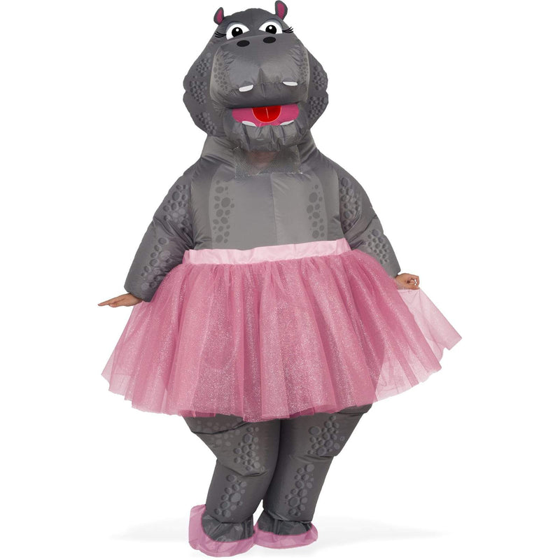 Hippo Inflatable Costume Adult Unisex -1