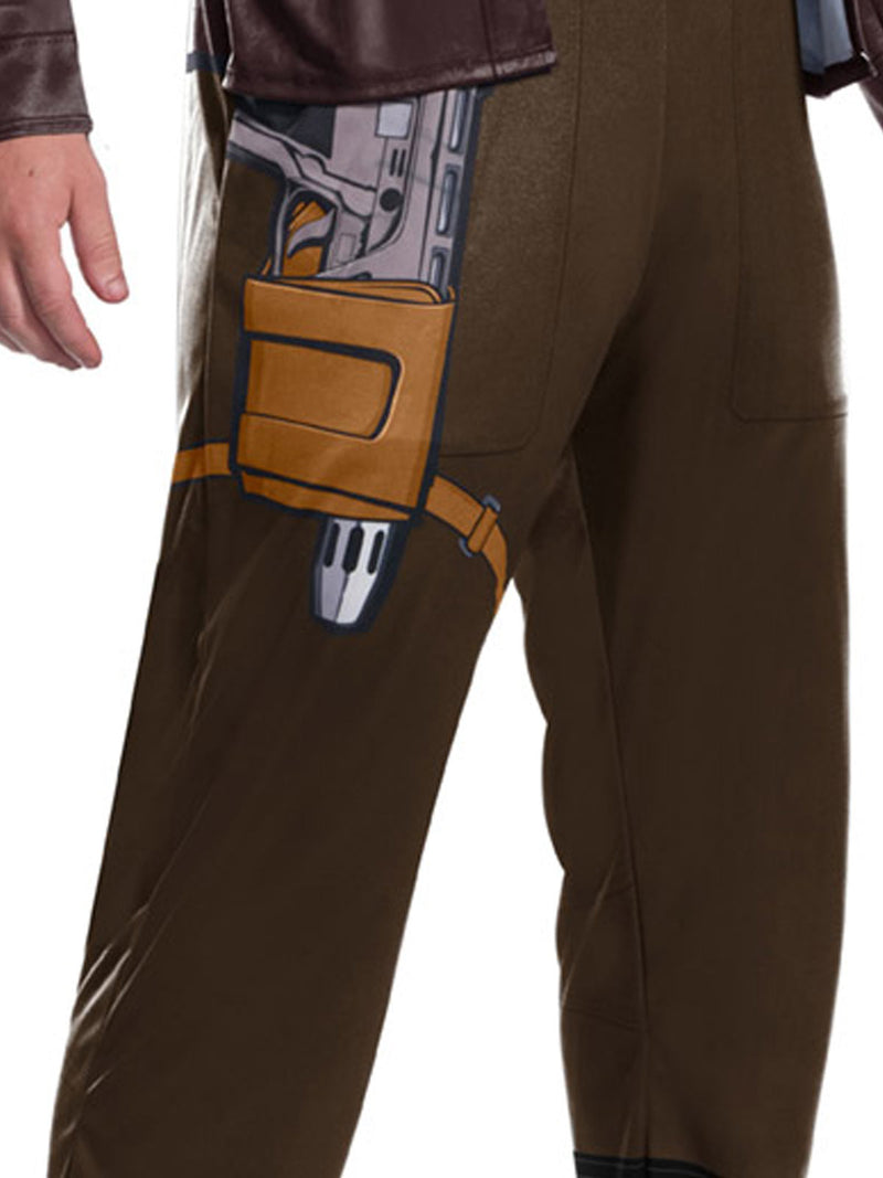 Poe Dameron The Last Jedi Costume Mens Brown