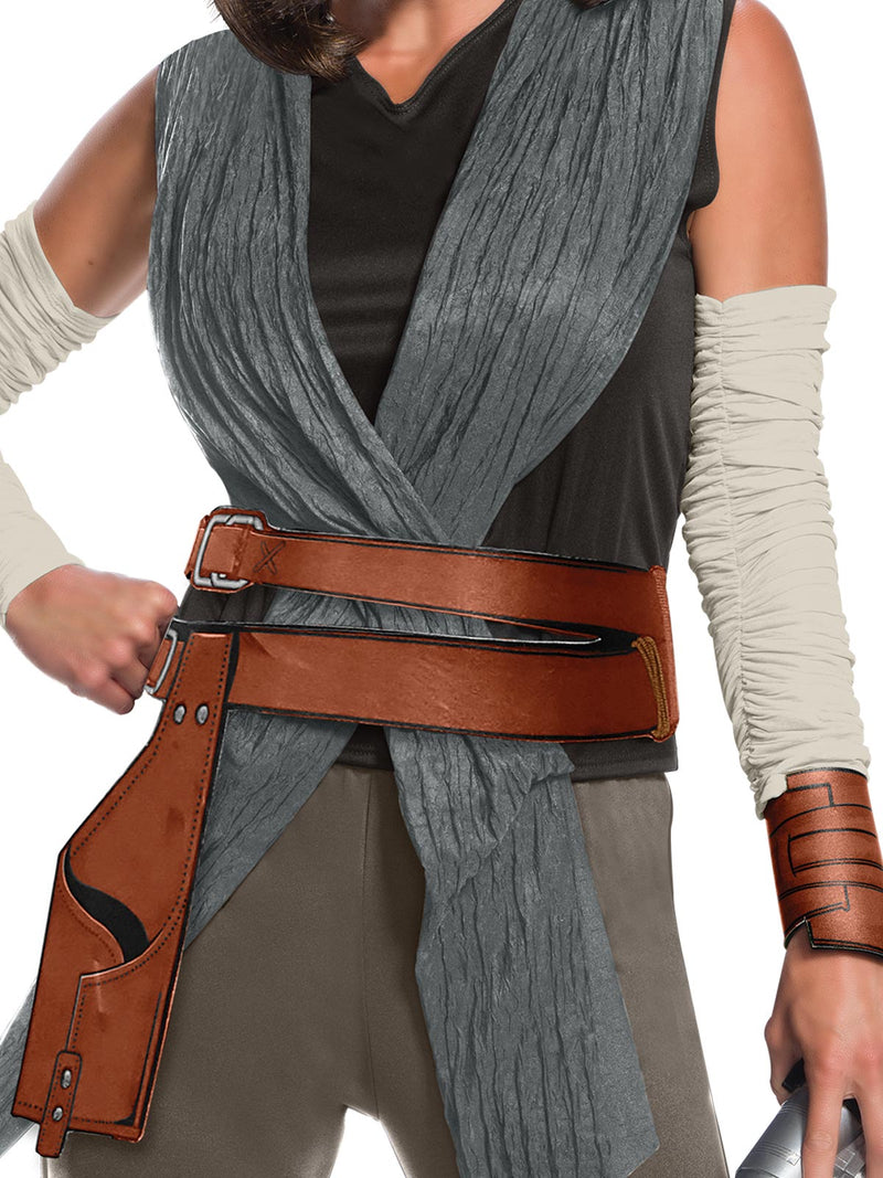 Rey Deluxe Costume Adult Womens Grey