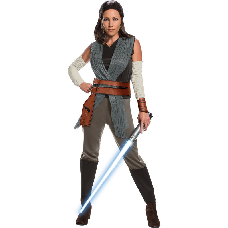 Rey Deluxe Costume Adult Womens Grey