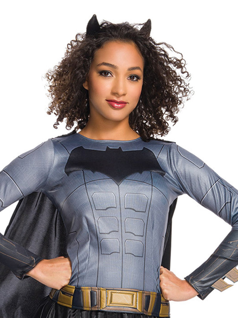 Batgirl Costume Adult Womens Grey