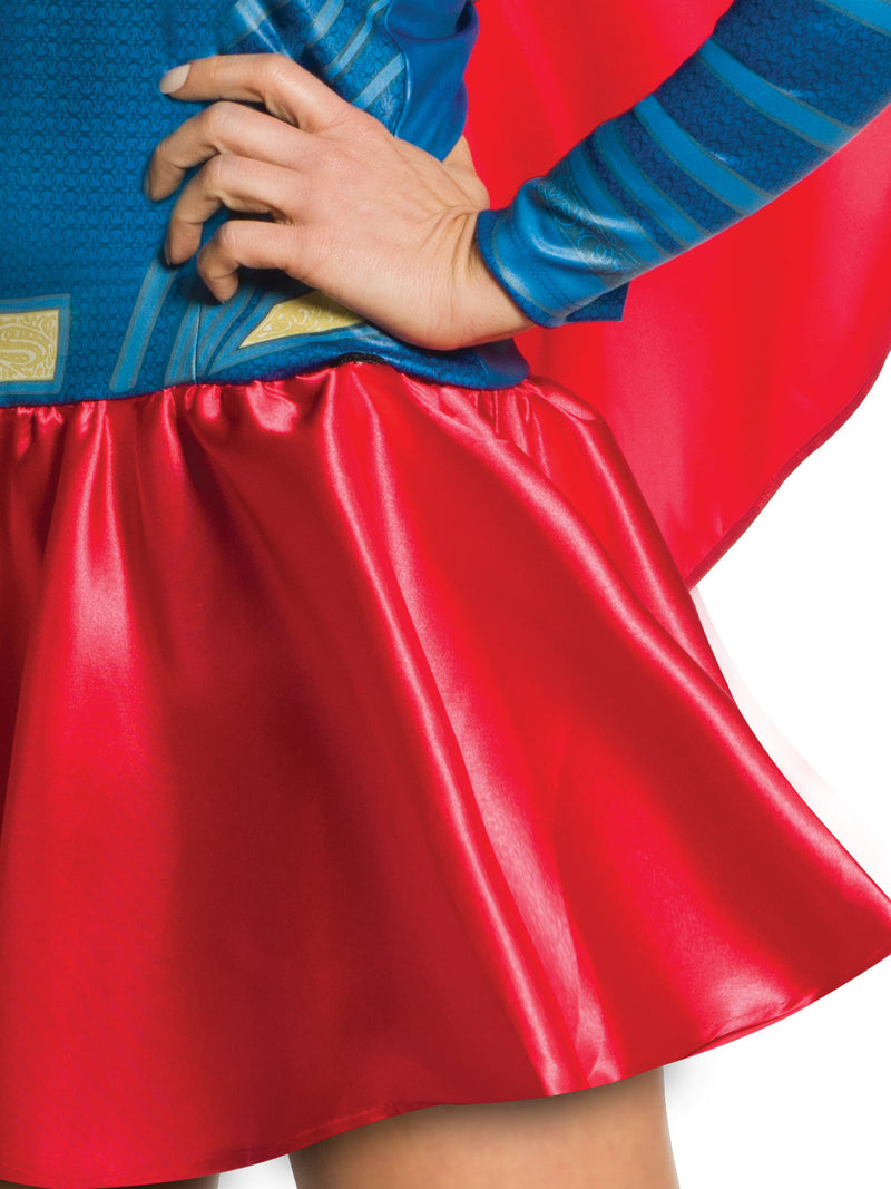 Supergirl Costume Adult Womens Blue