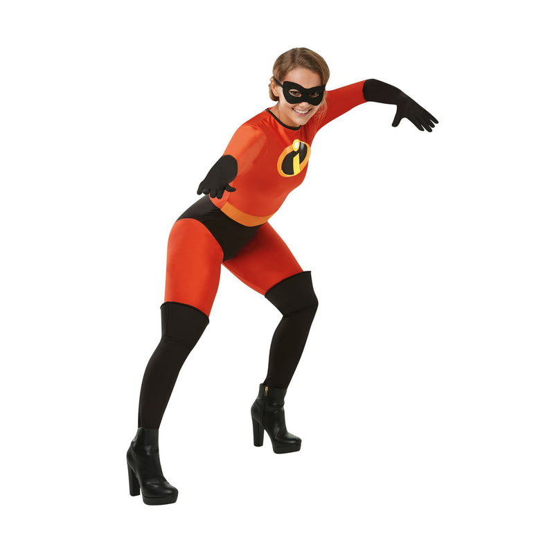 Mrs Incredible 2 Costume Adult Womens Orange