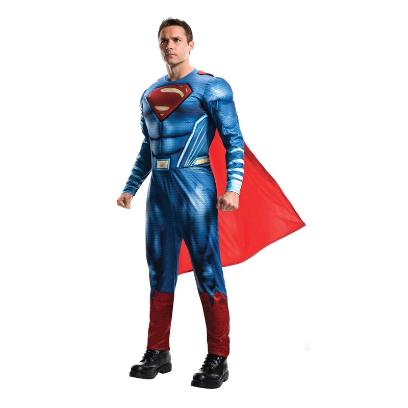 Superman Deluxe Jlm Costume Adult Mens -1