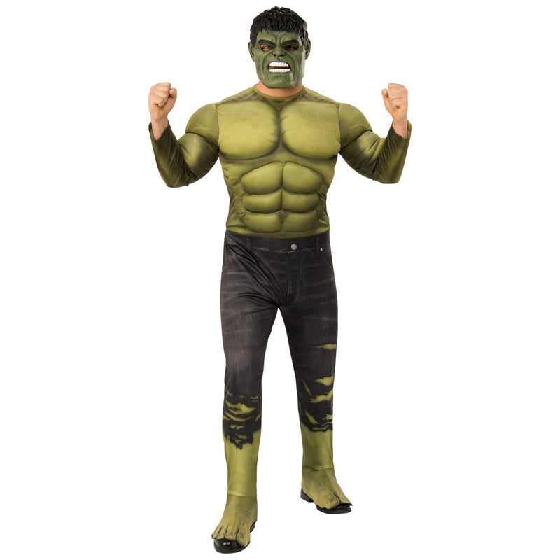 Hulk Deluxe Costume Adult Mens -1