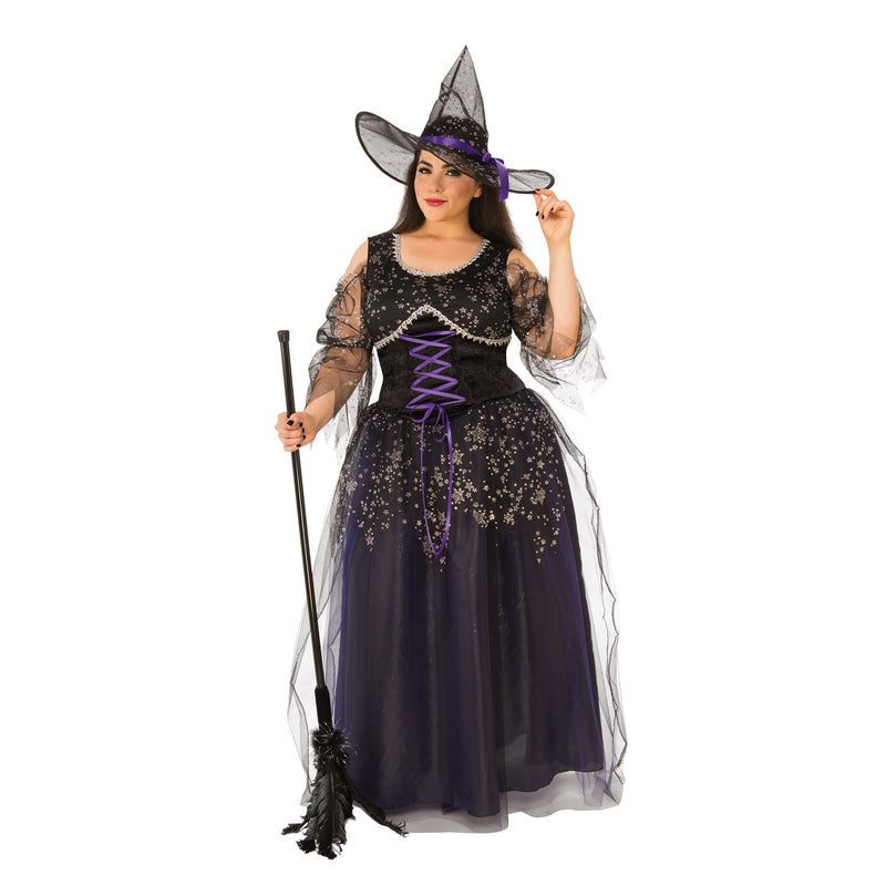Midnight Witch Costume Adult Womens -1