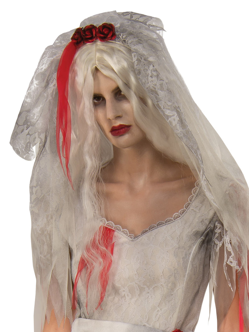 Ghost Bride Costume Adults Womens White