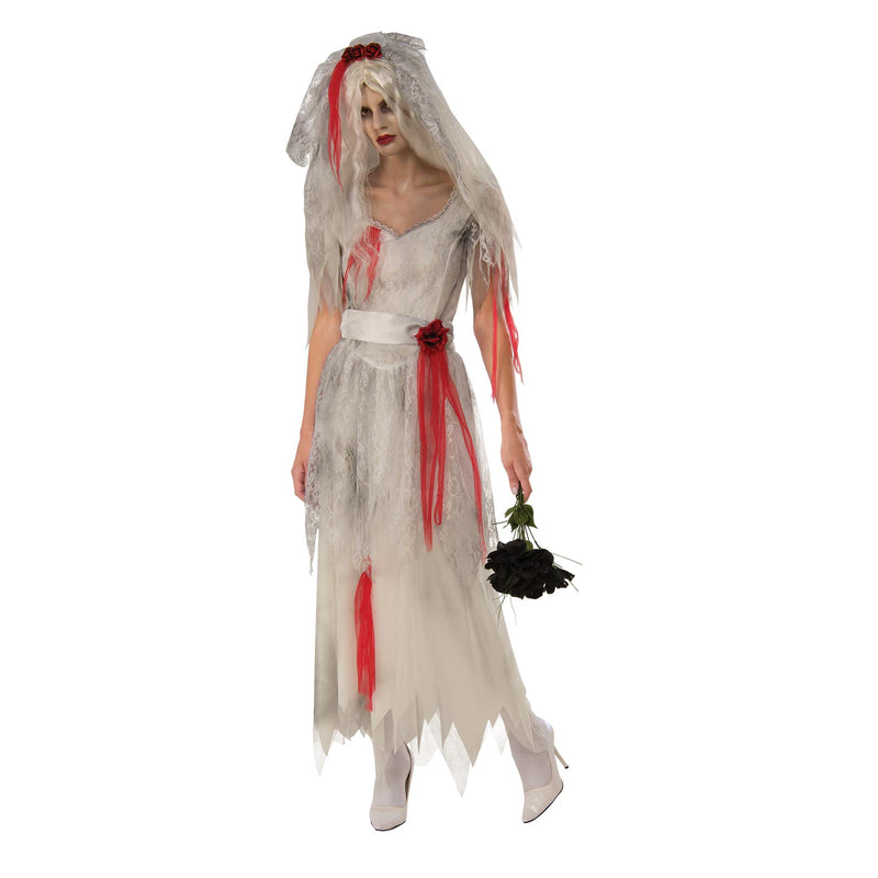 Ghost Bride Costume Adults Womens White