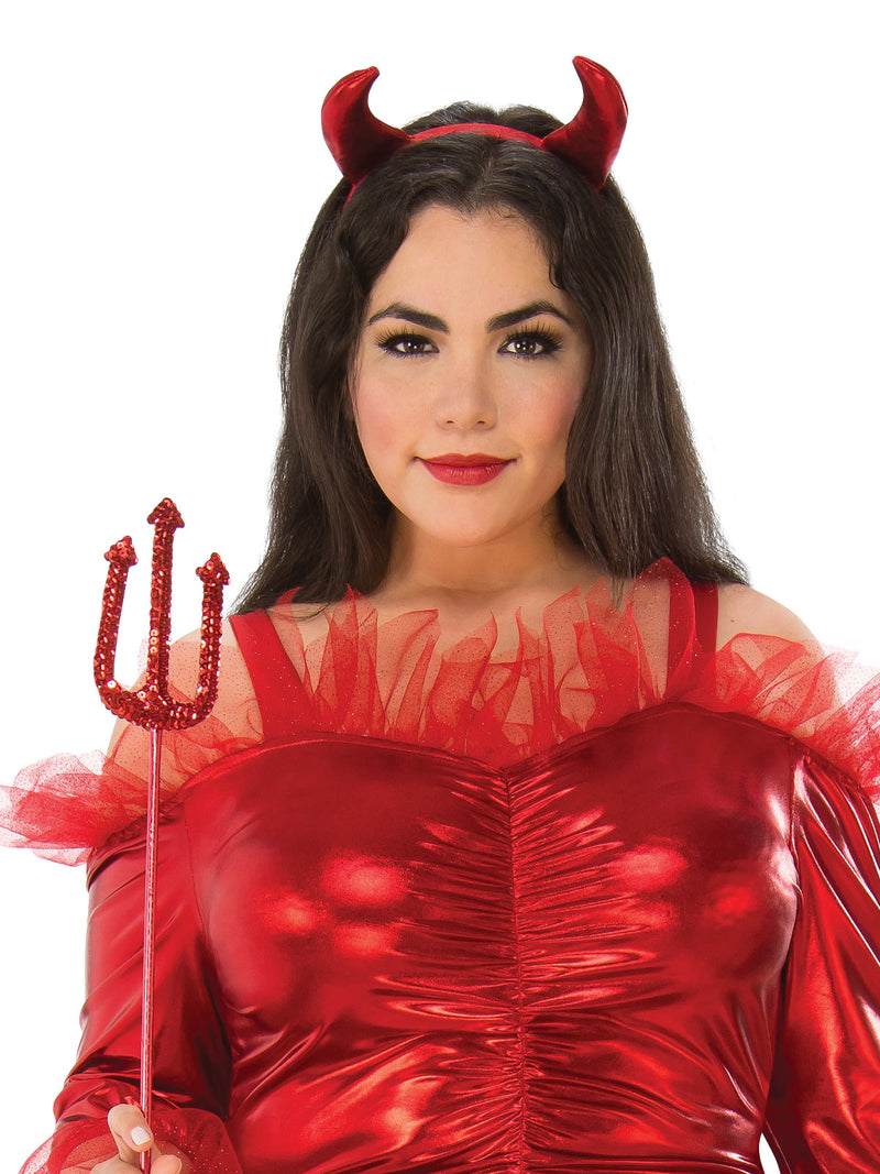 Red Devil Costume Adult Womens -2