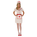 Nurse Costume Adult Classic White Dress