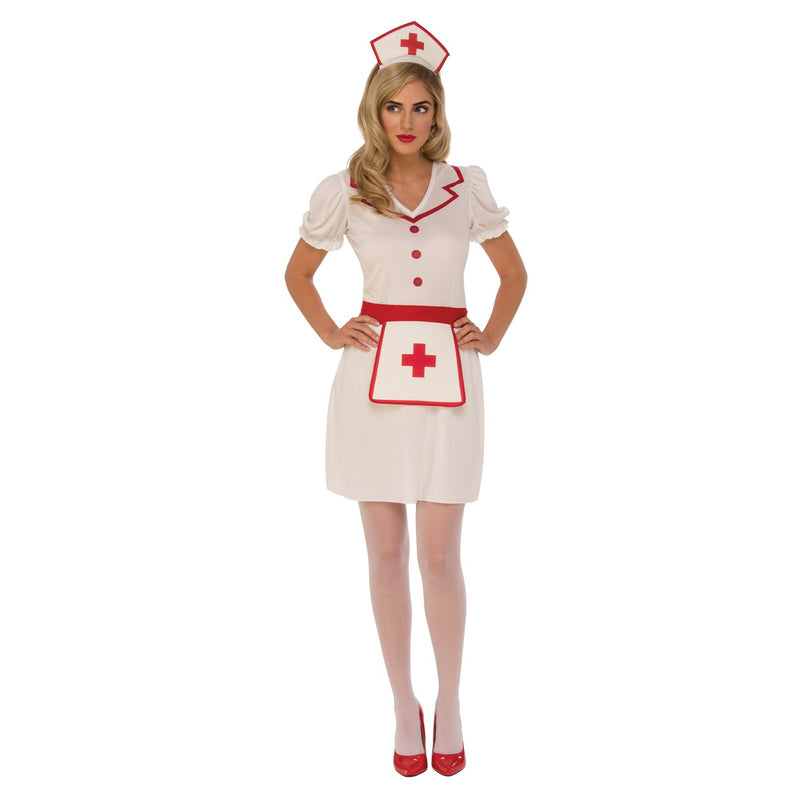 Nurse Costume Adult Womens White