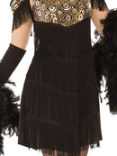 Gold Flapper Costume Adult Womens