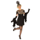 Gold Flapper Costume Adult Womens