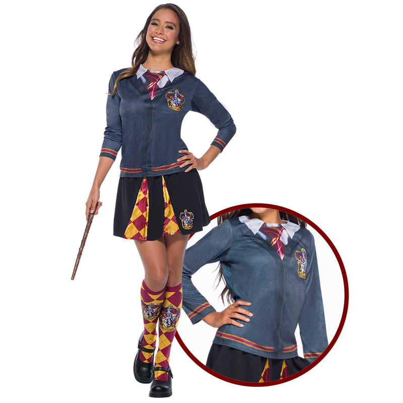 Gryffindor Costume Top Adult Harry Potter