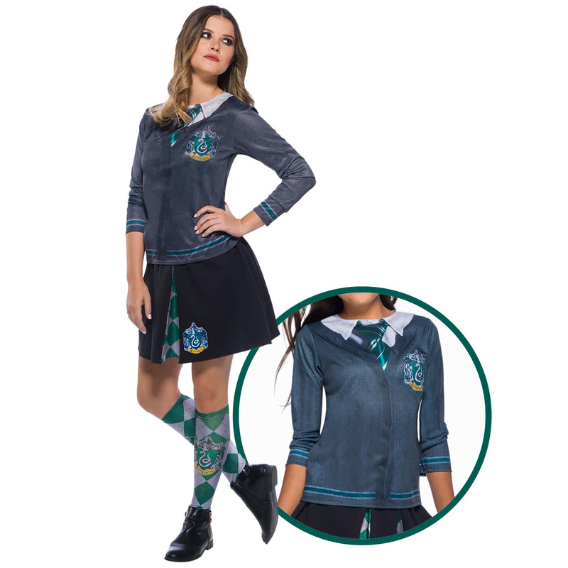 Slytherin Costume Top Adult Harry Potter Jumper