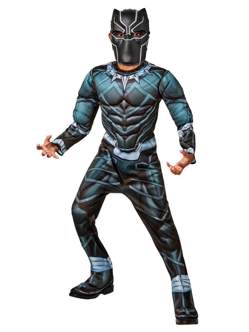 Black Deluxe Panther Costume Child