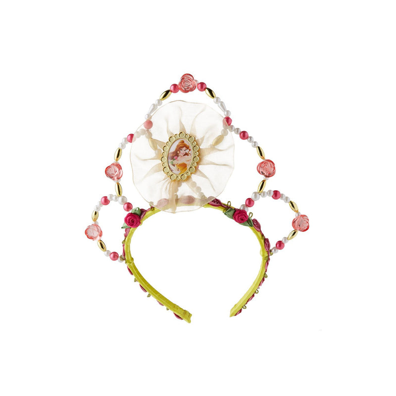 Belle Beaded Tiara Girls Yellow -1