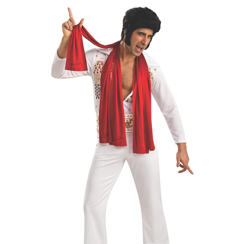 Elvis Scarves 3 Pack Mens Red