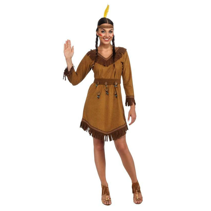 Native American Womans Costume Adult Womens -1