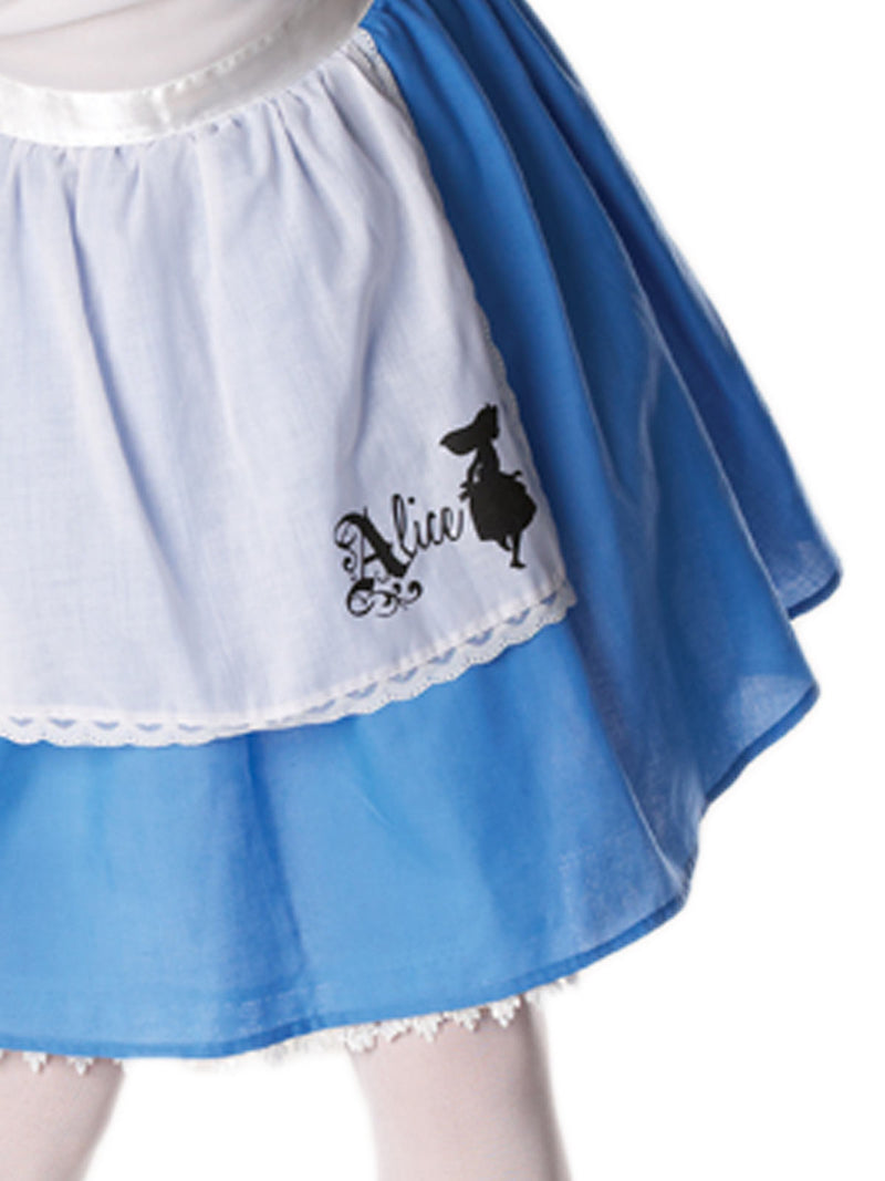 Alice In Wonderland Costume Womens Blue -3