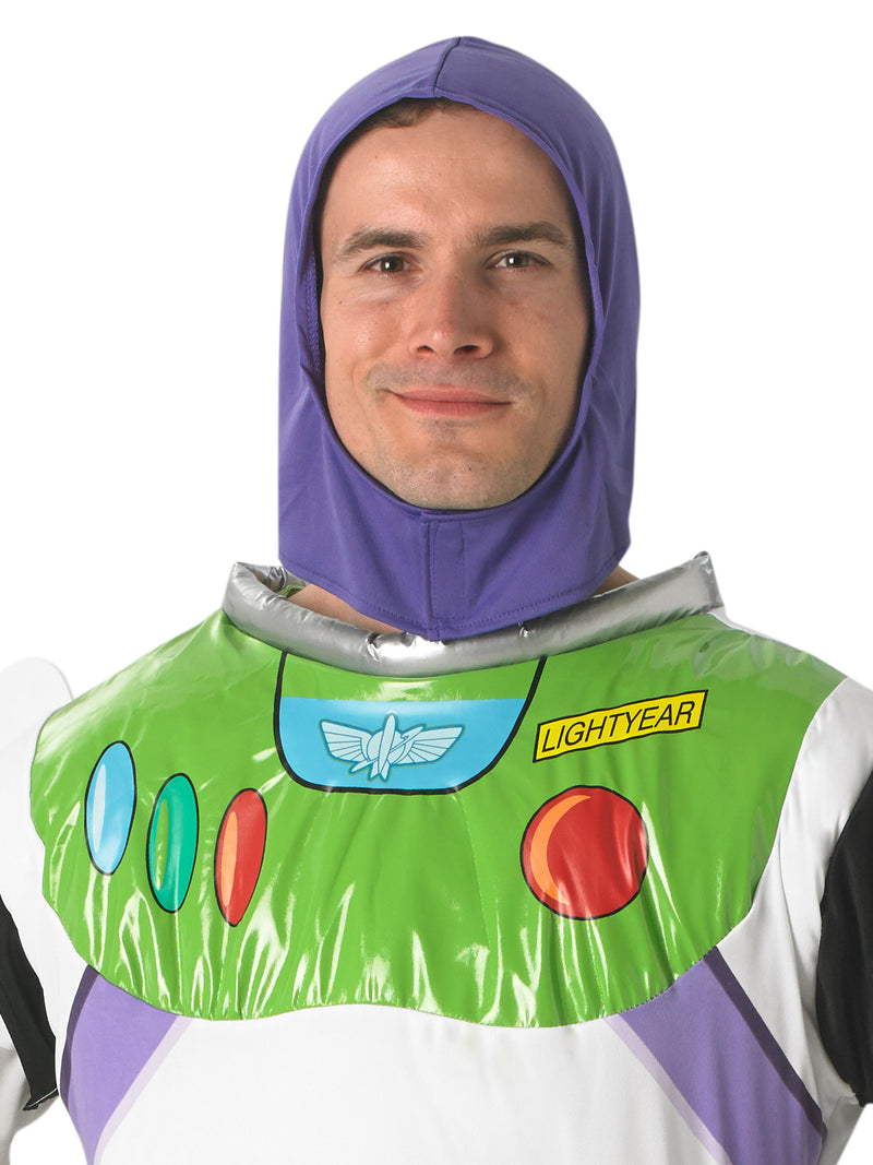 Buzz Lightyear Costume Adult Mens White -2