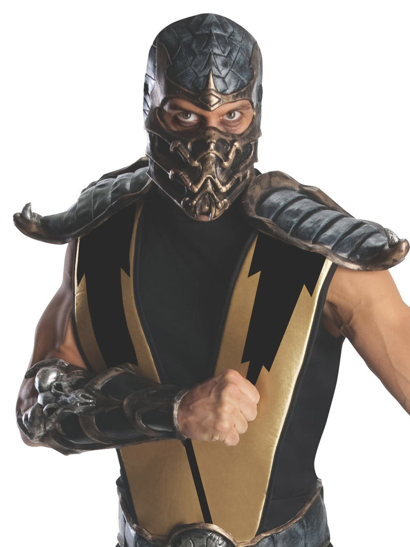 Scorpion Costume Adult Mens Gold -2