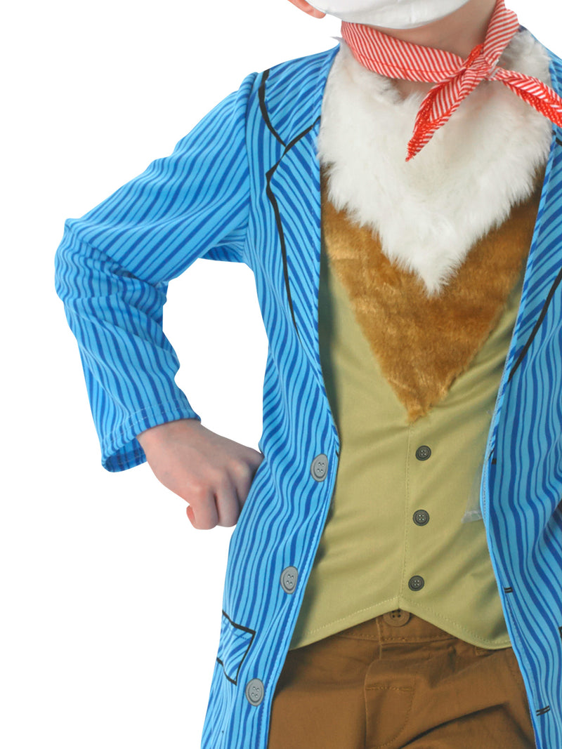 Mr Fox Deluxe Costume Boys Green