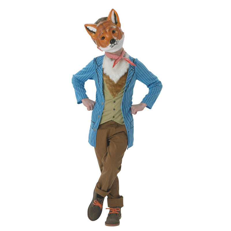 Mr Fox Deluxe Costume Boys Green