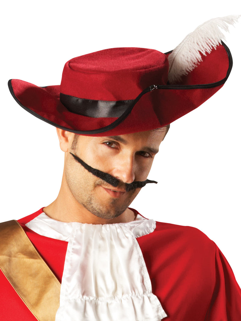 Captain Hook Deluxe Costume Adult Mens Red -2