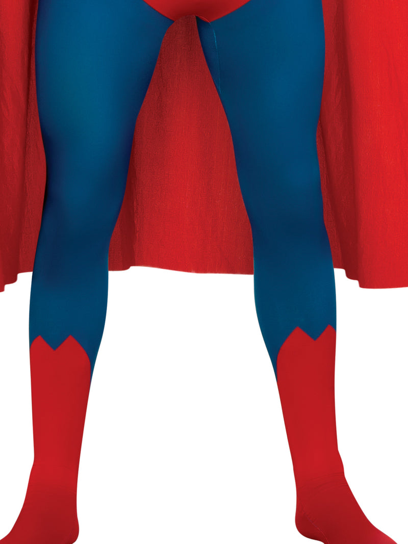 Superman 2nd Skin Suit Mens Blue -3