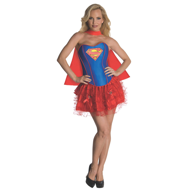 Supergirl Secret Wishes Costume Womens Blue -5