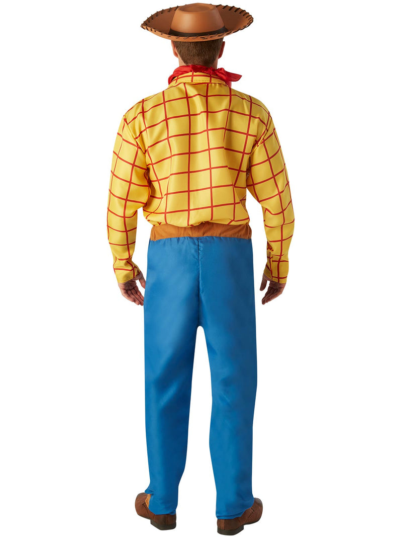 Woody Deluxe Costume Adult Mens Yellow -2