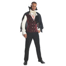 Vampire Deluxe Costume Adult Mens -1