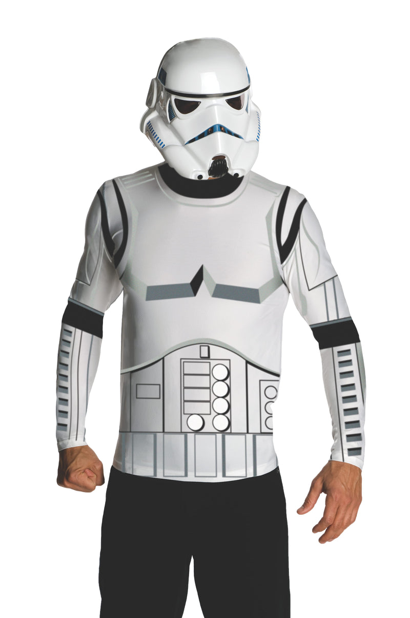 Stormtrooper Classic Costume Top & Mask Mens