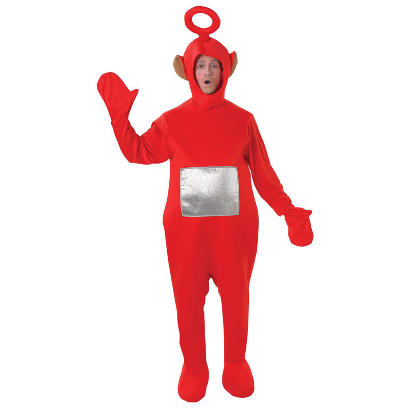 Po Teletubbies Deluxe Costume Adult Unisex Red -1