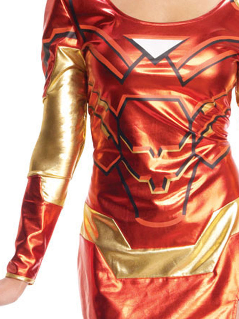 Iron Rescue Sexy Costume Womens Red -3