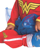 Wonder Woman Onesie Baby Girls Red -3