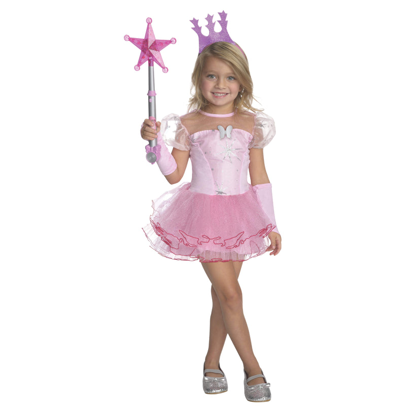 Glinda Tutu Costume Girls Pink -5