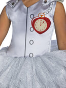 Tin Man Tutu Costume Girls Silver -3