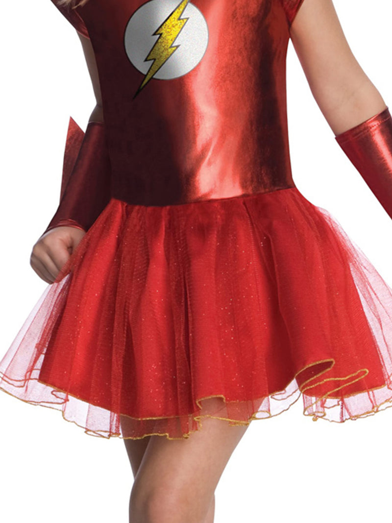 The Flash Costume Child Girls Red