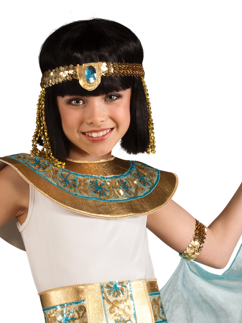 Cleopatra Costume Child Girls White