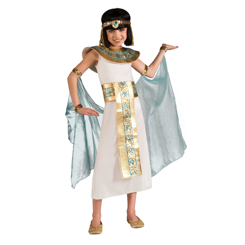 Cleopatra Costume Child Girls White