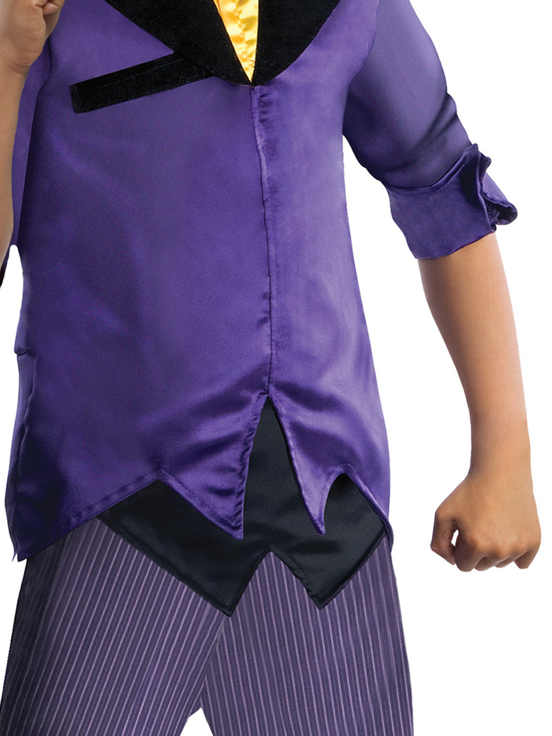 The Joker Deluxe Costume Boys Purple -3