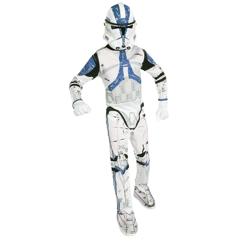 Clone Trooper Suit Child Boys White -6