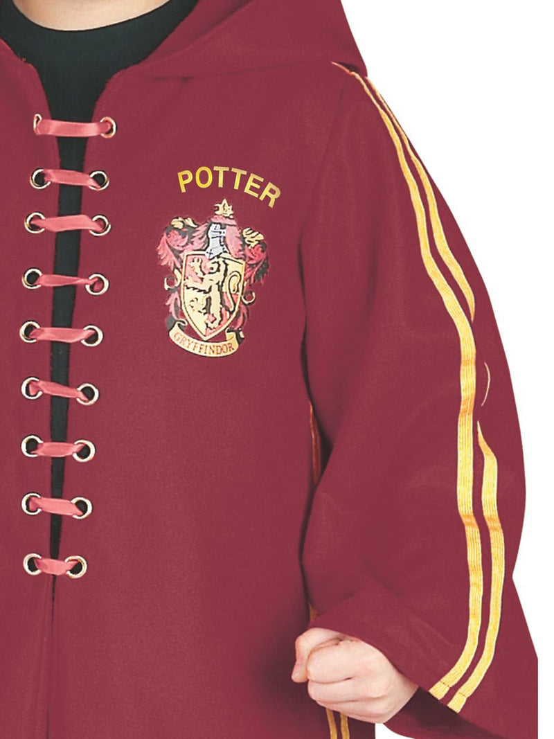 Quidditch Deluxe Robe Child Unisex Red -2